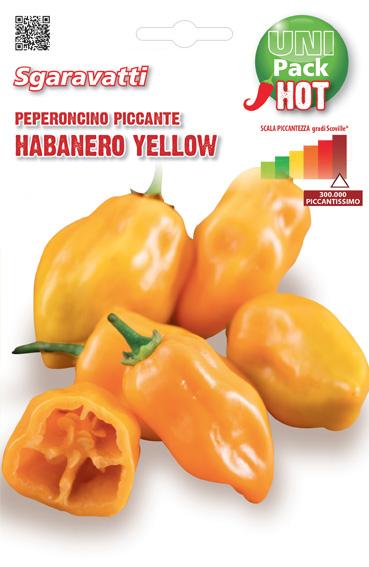 Semi di Peperoncino Piccante Habanero Yellow