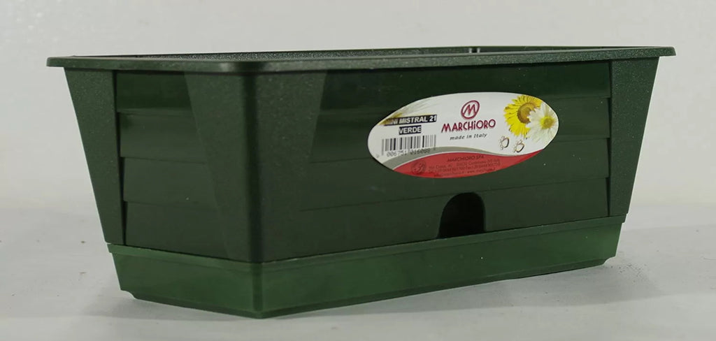 Cassetta modello Mistral 60 cm colore verde