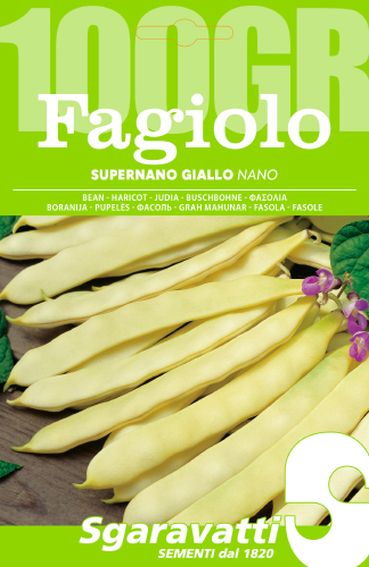 Semi di Fagiolo Supernano Giallo