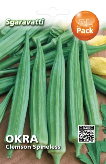 Semi di Okra Clemson Spineless. Acquistali online – Sgaravatti Shop