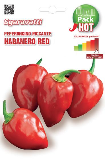 Semi di Peperoncino Piccante Habanero Red