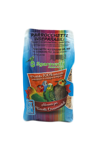 Feed for parakeets